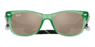 Ray-Ban NEW WAYFARER JUNIOR RJ 9052S unisex Green Squared Sunglasses