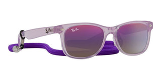 Ray-Ban NEW WAYFARER JUNIOR RJ 9052S unisex Violet Squared Sunglasses