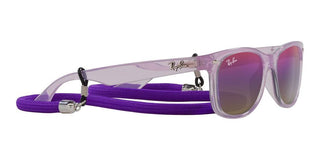 Ray-Ban NEW WAYFARER JUNIOR RJ 9052S unisex Violet Squared Sunglasses