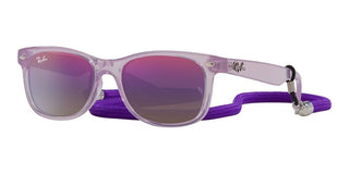Ray-Ban NEW WAYFARER JUNIOR RJ 9052S unisex Violet Squared Sunglasses