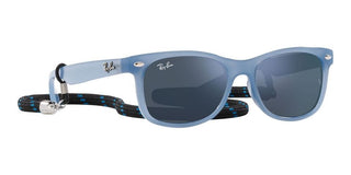 Ray-Ban NEW WAYFARER JUNIOR RJ 9052S unisex Blue Squared Sunglasses