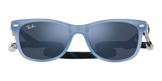 Ray-Ban NEW WAYFARER JUNIOR RJ 9052S unisex Blue Squared Sunglasses
