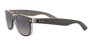 Ray-Ban NEW WAYFARER METAL EFFECT RB 2132 unisex Transparent Squared Sunglasses