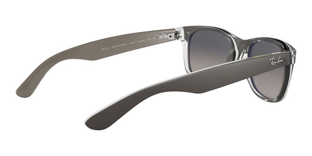 Ray-Ban NEW WAYFARER METAL EFFECT RB 2132 unisex Transparent