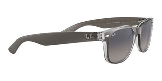 Ray-Ban NEW WAYFARER METAL EFFECT RB 2132 unisex Transparent Squared Sunglasses