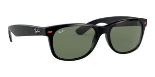 Ray-Ban NEW WAYFARER RB 2132M SCUDERIA FERRARI unisex Black Squared Sunglasses