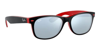 Ray-Ban NEW WAYFARER RB 2132M SCUDERIA FERRARI unisex Black Squared Sunglasses