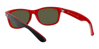 Ray-Ban NEW WAYFARER RB 2132M SCUDERIA FERRARI unisex Black Squared Sunglasses