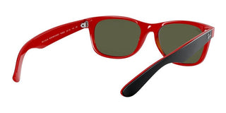 Ray-Ban NEW WAYFARER RB 2132M SCUDERIA FERRARI unisex Black Squared Sunglasses