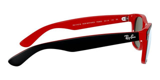 Ray-Ban NEW WAYFARER RB 2132M SCUDERIA FERRARI unisex Black Squared Sunglasses