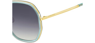 Kate Spade NICOLA/G/S women Green Geometric Sunglasses