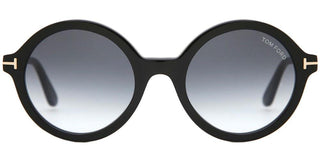 Tom Ford NICOLETTE-02 FT 0602 women Black Round Sunglasses