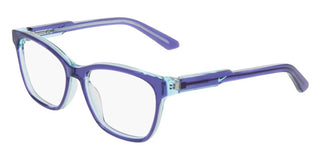 Nike Nike 5063 Women Blue Squared Eyeglasses