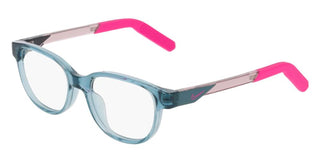 Nike Nike 5064 Children Blue Geometric Eyeglasses