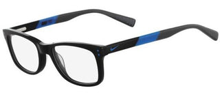Nike NIKE 5538 men Black Squared Eyeglasses