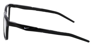 Nike NIKE 7056 men Black Rectangle Eyeglasses