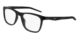 Nike NIKE 7056 men Black Rectangle Eyeglasses