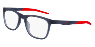 Nike 7056 N men Ruthenium Squared Eyeglasses