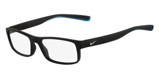 Nike Nike 7090 N Men Black Rectangle Eyeglasses