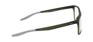Nike NIKE 7116 N men Green Rectangle Eyeglasses