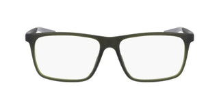 Nike NIKE 7116 N men Green Rectangle Eyeglasses