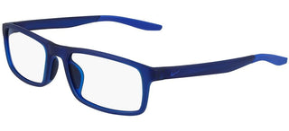 Nike NIKE 7119 unisex Blue Geometric Eyeglasses