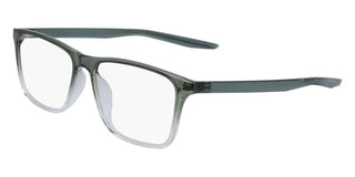 Nike NIKE 7125 unisex Green Squared Eyeglasses