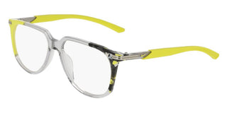 Nike Nike 7309 Unisex Grey Geometric Eyeglasses