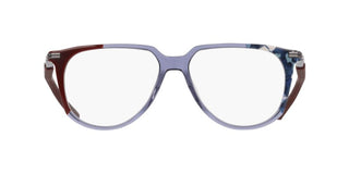Nike Nike 7309 Unisex Blue Geometric Eyeglasses