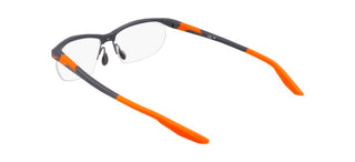 Nike NIKE 7401 men Grey Geometric Eyeglasses
