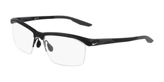 Nike Nike 7402 Men Black Rectangle Eyeglasses