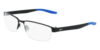 Nike Nike 8138 N Men Black Rectangle Eyeglasses