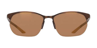 Nike Nike Modern Metal Zone Ih0911x Men Brown Geometric Sunglasses