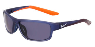 Nike NIKE RABID 22 JR IF1054X children Blue Rectangle Sunglasses