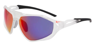 Nike Nike Zeus Rise E If1113x Unisex White Geometric Sunglasses