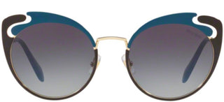 Miu Miu NOIR EVOLUTION SMU 57T women Blue Butterfly Sunglasses