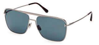 Tom Ford NOLAN FT 0925 men Ruthenium Geometric Sunglasses
