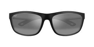 Maui Jim Nuu Landing Mj0869s Unisex Black Sports Sunglasses
