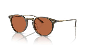 Oliver Peoples N.02 SUN OV 5529SU unisex Green Geometric Sunglasses