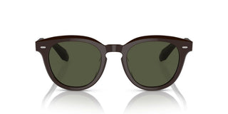 Oliver Peoples N.05 Sun Ov 5547su Unisex Brown Pantos Sunglasses