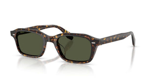 Oliver Peoples N.08 Sun Ov 5588su Unisex Havana Rectangle Sunglasses