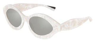Alain Mikli N° 862 0A05049 women White Visor Sunglasses