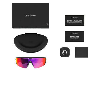 Oakley OAKLEY META OW 8001 VANGUARD unisex Black Shield Sunglasses