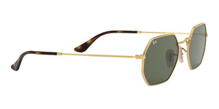 Ray-Ban OCTAGONAL RB 3556N unisex Gold Geometric Sunglasses