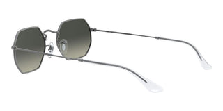 Ray-Ban OCTAGONAL RB 3556N unisex Ruthenium Geometric Sunglasses
