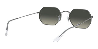 Ray-Ban OCTAGONAL RB 3556N unisex Ruthenium Geometric Sunglasses