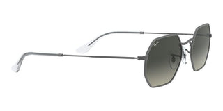 Ray-Ban OCTAGONAL RB 3556N unisex Ruthenium Geometric Sunglasses