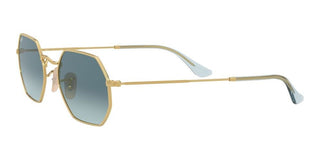 Ray-Ban OCTAGONAL RB 3556N unisex Gold Geometric Sunglasses