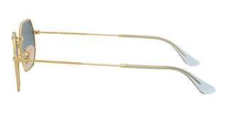 Ray-Ban OCTAGONAL RB 3556N unisex Gold Geometric Sunglasses