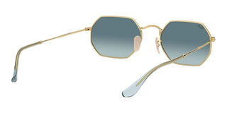 Ray-Ban OCTAGONAL RB 3556N unisex Gold Geometric Sunglasses